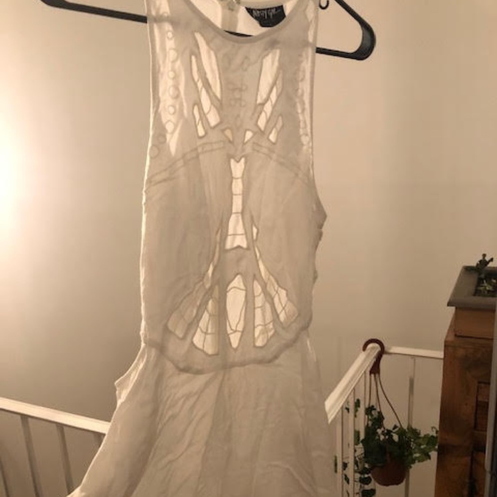 Nasty Gal Summer Cutout Dress Size L